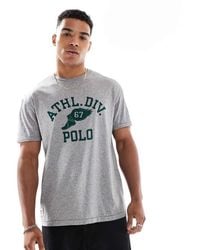 Polo Ralph Lauren - Ahtletic Winged Logo T-shirt Classic Oversized Fit - Lyst
