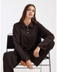 Vero Moda - Superzachte Polotrui Co-Ord - Lyst