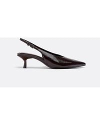 Stradivarius - V-neck Kitten Heel Shoes - Lyst