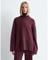 & Other Stories - High Neck Relaxed Knit Sweater - Lyst