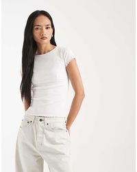 New Look - Lettuce Edge Babylock Tee - Lyst