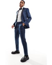 ASOS - Slim Tuxedo Suit Trouser - Lyst