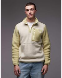The North Face - Yumiori 1/4 Zip Colourblock Fleece - Lyst