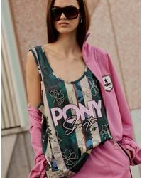 River Island - Pony Floral Print Tank Top - Lyst