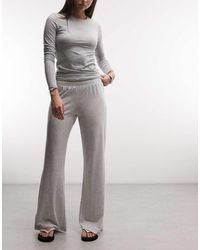 Weekday - Slouchy Jersey Trousers - Lyst