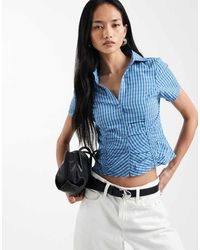 Cotton On - Maya Ruched Shirt - Lyst