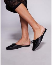 Public Desire - Gio Slip On Mule Flats - Lyst