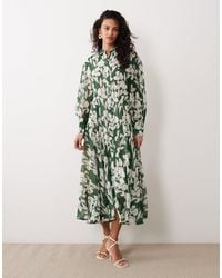 Aware - – langärmliges maxi-hemdblusenkleid - Lyst
