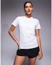 4505 - Camiseta Deportiva Blanca De Tejido De Secado Rápido Icon De - Lyst