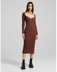 Bershka Casual and day dresses for Women - Lyst.com