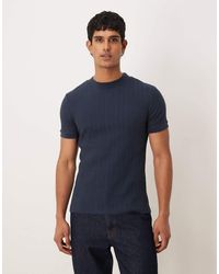 ASOS - Muscle Fit T-shirt With High Neck - Lyst