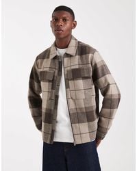 Jack & Jones - Wool Harrington Jacket - Lyst