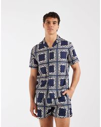 Aray - Chemise d'ensemble avec col à revers et imprimé bandana - Lyst