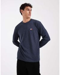 Tommy Hilfiger - Badge Chest Logo Long Sleeve T-shirt - Lyst