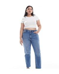ONLY - Emily Straight Leg Jeans - Lyst