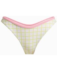 Roxy - The Swell Thong Bikini Bottoms - Lyst