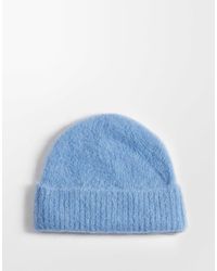 ASOS - Knitted Alpaca Wool Mix Beanie - Lyst