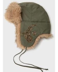 Stradivarius - Aviator Hat With Rhinestones - Lyst