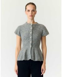 Y.A.S - Knitted Cardigan - Lyst