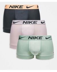 Nike - Essential Microfibre 3 Pack Trunks - Lyst