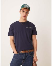 GANT - T-Shirt Con Logo Dello Scudo "1949" Sul Petto - Lyst