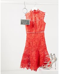 robe bardot dentelle