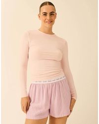 Stripe & Stare - Long Sleeve Under Layer Top - Lyst
