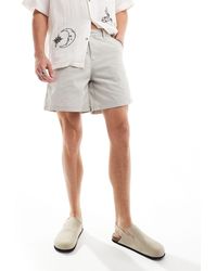 ASOS - Wide Chino Short - Lyst