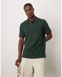 ARKET - Pique Jersey Short Sleeve Polo Shirt - Lyst