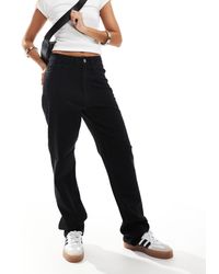 Vila - Kelly High Waist Wide Leg Jeans - Lyst