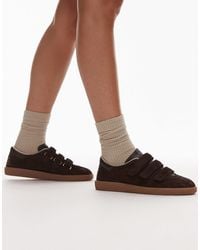 Bronx - Bobbie Gum Sole Trainers With Velcro Straps - Lyst