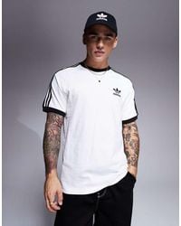 adidas Originals - Slim Fit Adicolor Classics 3-Stripes T-Shirt - Lyst