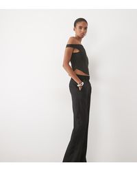 ASOS - Tall Tailored Snatch Tux Flare Trousers - Lyst