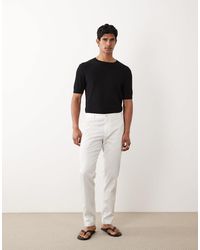 Mango - Pantalon droit - Lyst