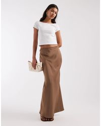 4th & Reckless - – satin-maxirock - Lyst
