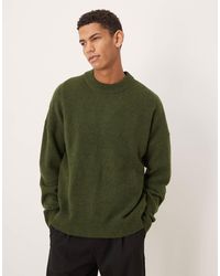 ASOS - – angerauter oversize-strickpullover - Lyst