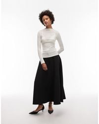 ASOS - Tailored Circle Maxi Skirt - Lyst
