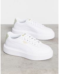 Oslo - baskets femme - et noir Caoutchouc PUMA en coloris Blanc - Lyst