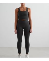 Aim'n - Shadow Ribbed Seamless Petite Tights - Lyst