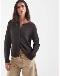 ONLY - O-neck Knit Cardigan - Lyst