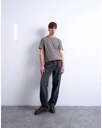 TOPMAN - Classic Fit T-shirt - Lyst
