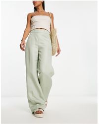 & Other Stories - Linen Blend Tailored Pants - Lyst