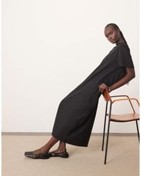 ARRANGE - – midi-t-shirt-kleid aus hochwertigem, schwerem material - Lyst