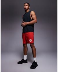 4505 - Heavy Lifting Graphic Mesh Training Shorts - Lyst