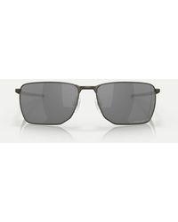 Oakley - Gafas De Sol Negro Rectangulares Con Lentes Negras Polarizadas Efecto Espejo Ejector De - Lyst