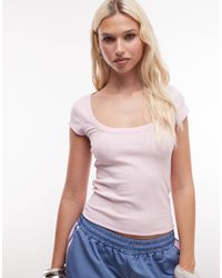Collusion - Scoop Neck Tshirt - Lyst
