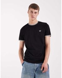 Fred Perry - Twin Tipped T-shirt - Lyst