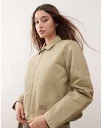 Dickies - Lined Cropped Eisenhower Jacket - Lyst