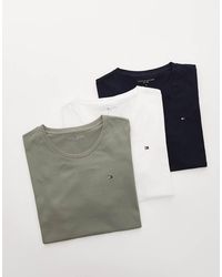 Tommy Hilfiger - 3 Pack T-shirts - Lyst