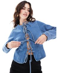 ASOS - – langärmliges jeans-oberteil - Lyst